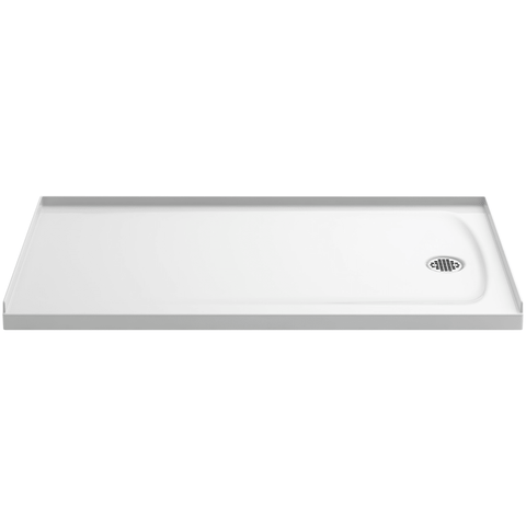 Kohler Ballast 60 x 32 alcove shower base, right drain