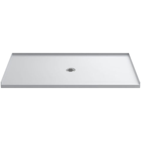 Kohler Ballast 66 x 36 alcove shower base, center drain