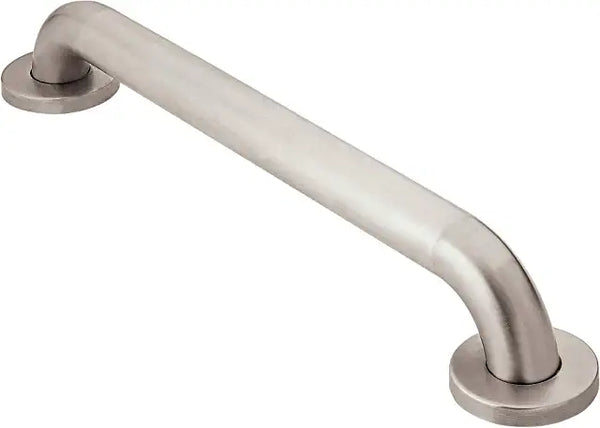 Moen R8918P Home Care 18-Inch Concealed Screw Bath Safety Bathroom Grab Bar, Peened