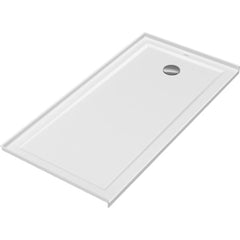 Duravit Architec 60 x 30 Shower Base with Single Threshold and 3-12 Right Drain