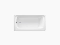 Ensemble 60 x 30 bath with left-hand drain