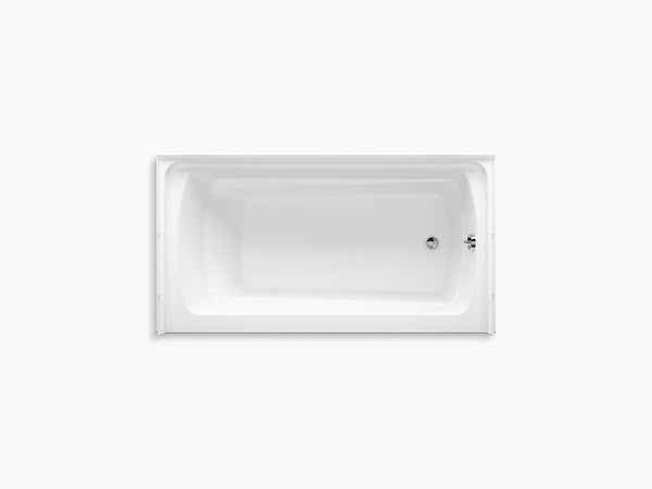 Ensemble 60 x 32 bath with right-hand drain