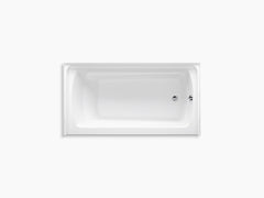 Ensemble 60 x 32 bath with right-hand drain