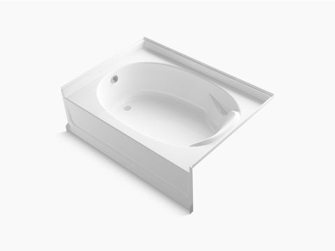 Ensemble 60 x 42 bath with left-hand drain