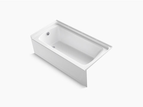 Ensemble 60 x 30 bath with left-hand drain