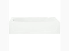 Performa 60 x 29 bath with above-floor drain and left-hand drain