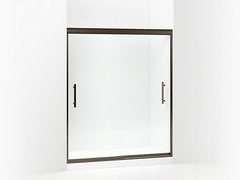 Finesse™ Peak™  Frameless sliding shower door 56-5/8"–59-5/8" W x 70-1/16" H