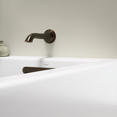 Kohler Underscore 60" x 32" alcove bath with integral apron and integral flange