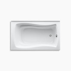 Kohler Mariposa 60" x 36" alcove bath with integral apron and integral flange