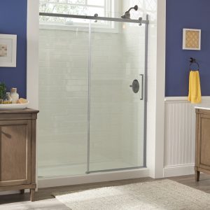 Lagoon® 5/16″ Frameless Roller Shower Door