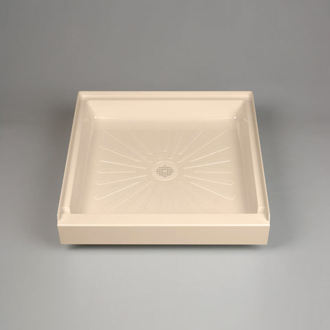 3232BN 32 DURABASE Square Shower Base - Bone