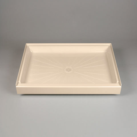 3448BN 34 x 48 DURABASE Rectangular Shower Base - Bone