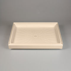 3448BN 34 x 48 DURABASE Rectangular Shower Base - Bone