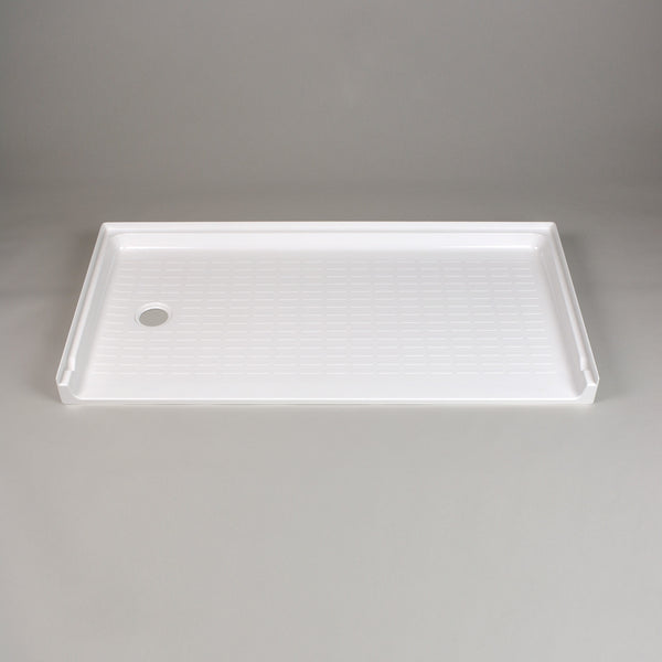 360L 30 x 60 Barrier-Free Shower Base - Left Drain - White