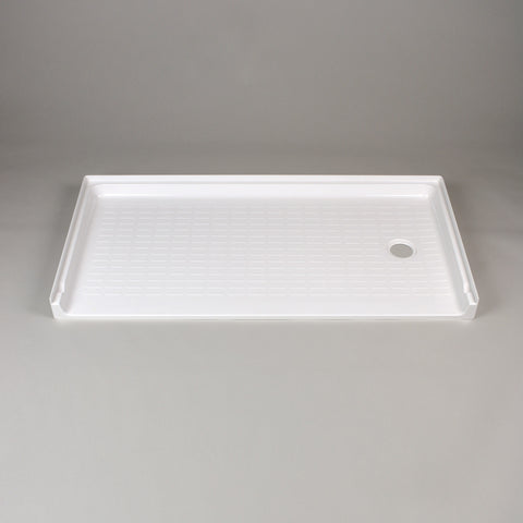 360R 30 x 60 Barrier-Free Shower Base - Right Drain - White