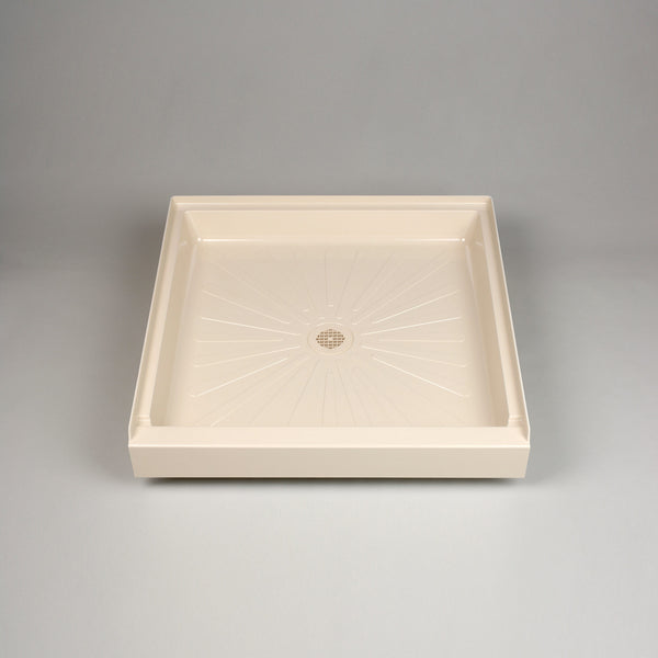 3636BN 36 DURABASE Square Shower Base - Bone