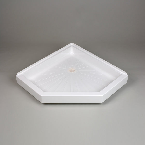 3636CM 36 DURABASE Neo-Angle Shower Base - White