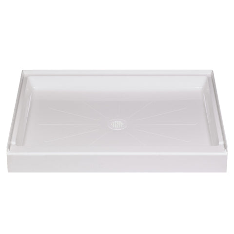 3648M 36 x 48 DURABASE Rectangular Shower Base - White