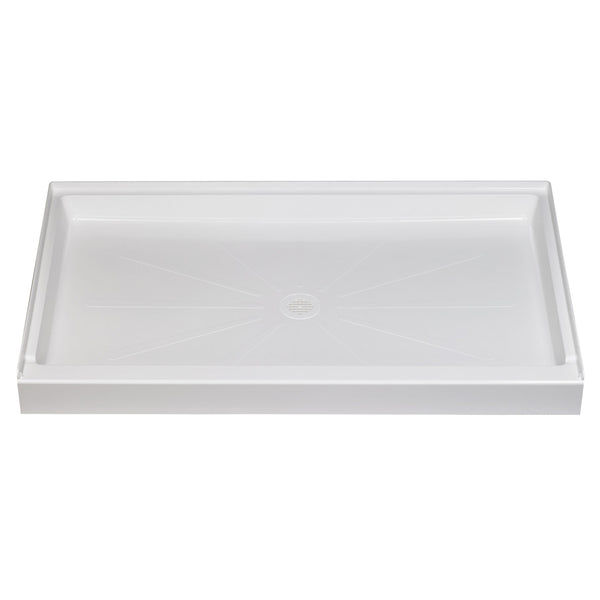 3660M 36 x 60 DURABASE Rectangular Shower Base - White