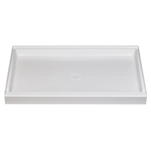 3660M 36 x 60 DURABASE Rectangular Shower Base - White