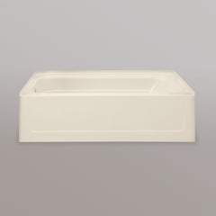 T6030LBT 30 x 60 TOPAZ Fiberglass Bathtub - Left Drain - Biscuit