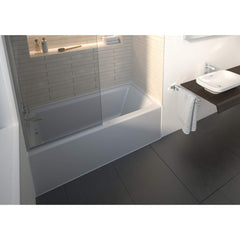 Duravit Architec Alcove Acrylic Soaking Tub with Right Drain