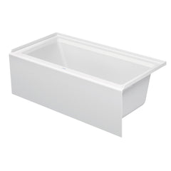 Duravit Architec Alcove Acrylic Soaking Tub with Right Drain