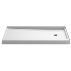 Kohler Rely 60 x 30 Rectangular Shower Base with Single Threshold and Right Drain