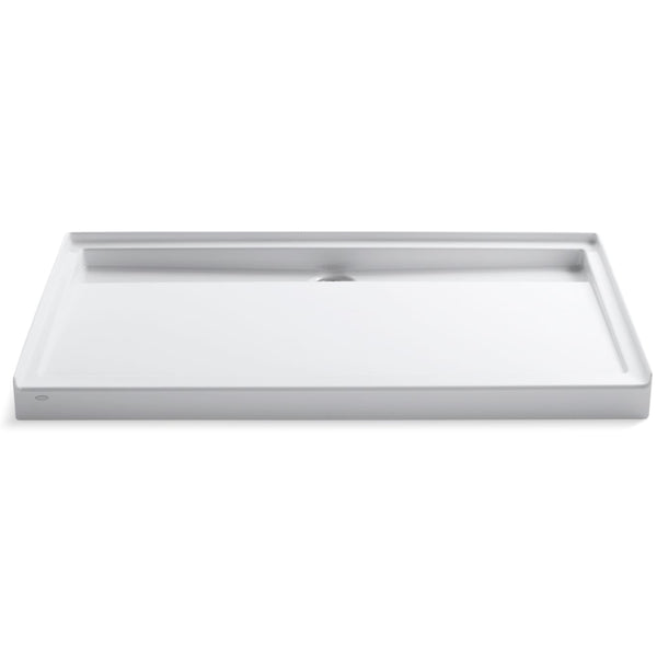 Kohler Groove 60 x 36 alcove shower base, center drain