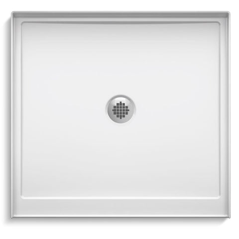 Kohler Rely 36 x 34 Square Shower Base with Single Threshold and Center Drain