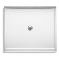 Kohler Rely 48 x 42 Square Shower Base with Single Threshold and Center Drain