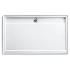 Kohler Groove 60 x 36 alcove shower base, center drain