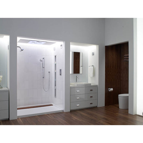 Kohler Groove 60 x 42 Acrylic Shower Receptor with Back Drain