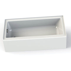 Maax Rubix Access 60 Alcove Acrylic Soaking Tub with Left Drain and Overflow