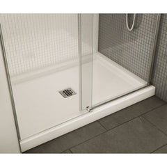 Maax B3Square 47-78 x 31-78 Rectangular Shower Base with Single Threshold and Center Drain