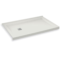 Maax B3Square 59-78 x 29-78 Rectangular Shower Base with Double Threshold and Left Drain