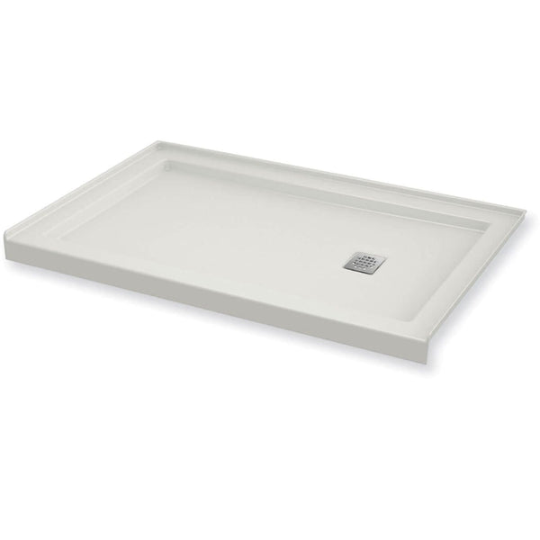 Maax B3Square 59-78 x 29-78 Rectangular Shower Base with Single Threshold and Right Drain